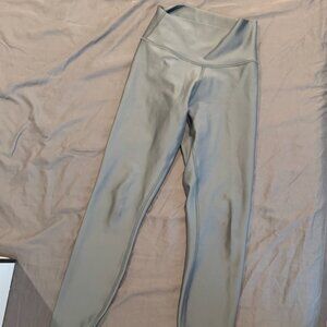 Alo Yoga, 7/8 High-Waist Airlift Legging, XS, Steel Grey